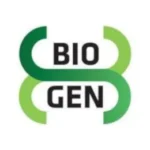Logotyp Bio-Gen: producenta preparatów dla gleby, roślin i zwierząt